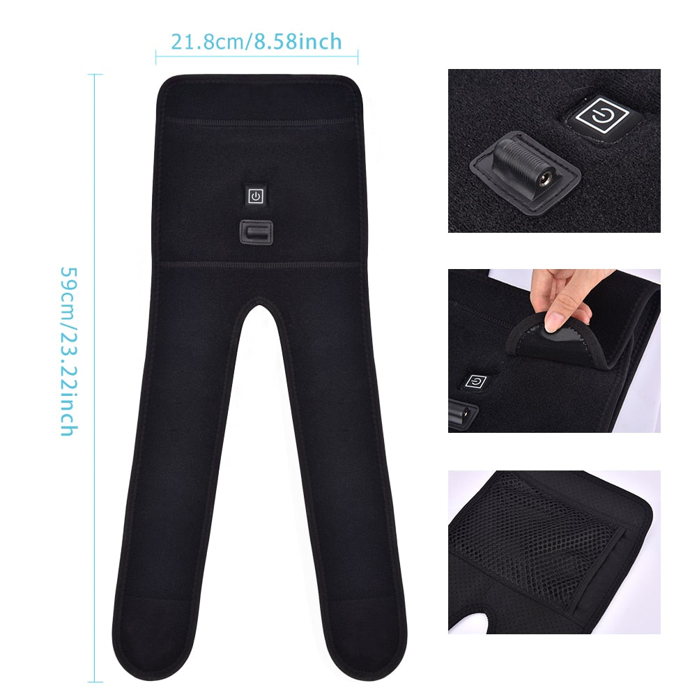 Electric Leg Heating Knee Pads Infrared Heated Therapy