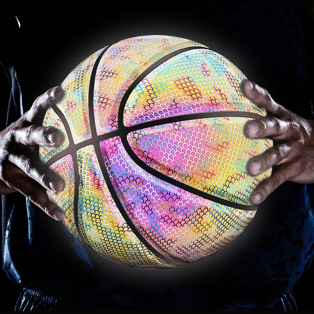 Luminous Glow Basketballs For Indoor Outdoor Night Game