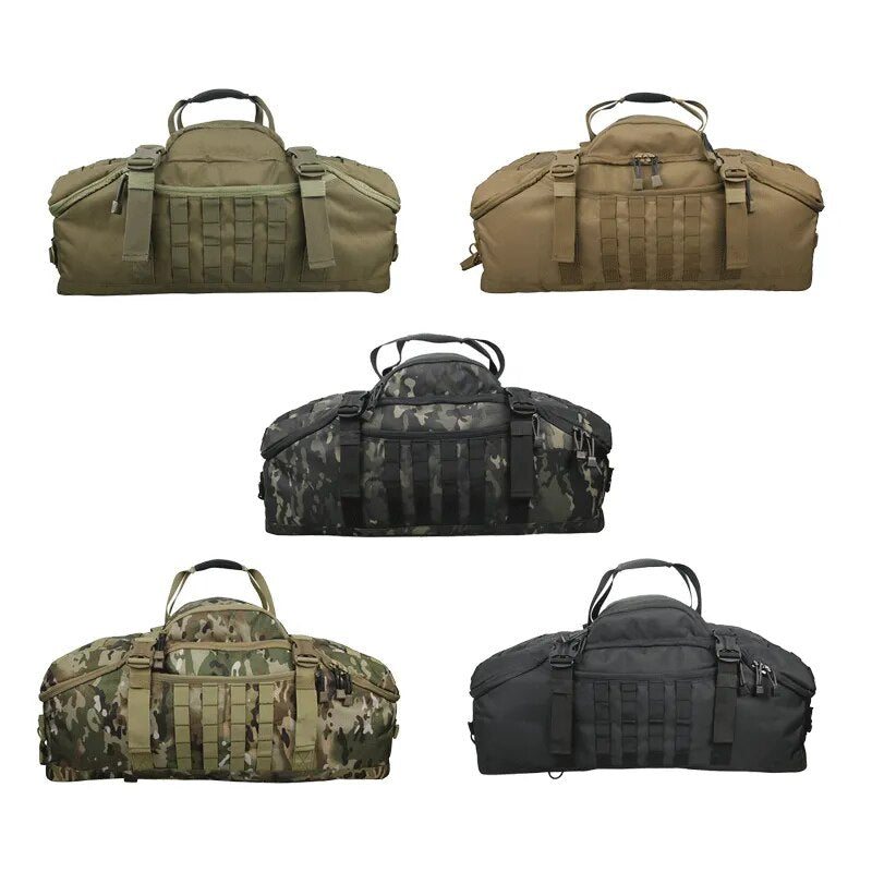 Multiple Purpose Waterproof Large Capacity Luggage/Duffel or Military Travel Bag