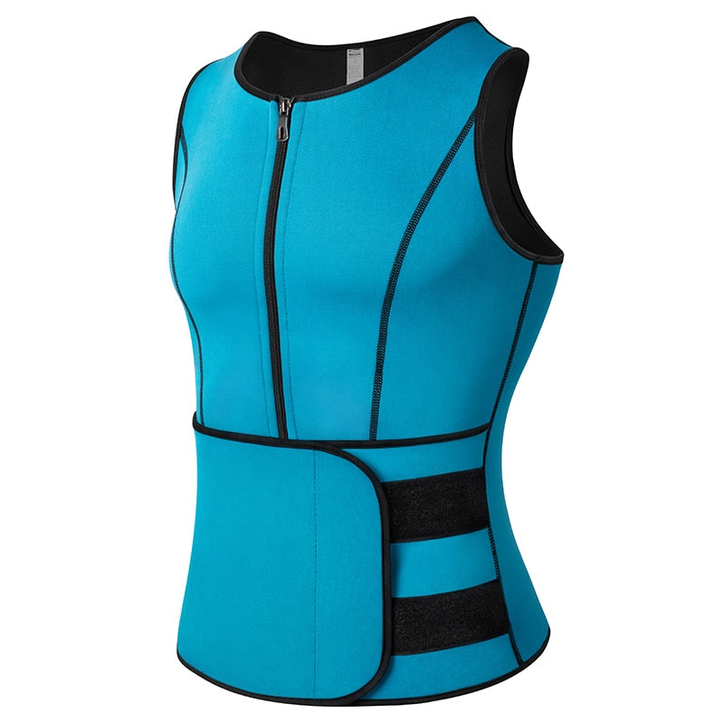 Men Body Shaping Sauna Sweat Slimming Underwear/Workout Vest