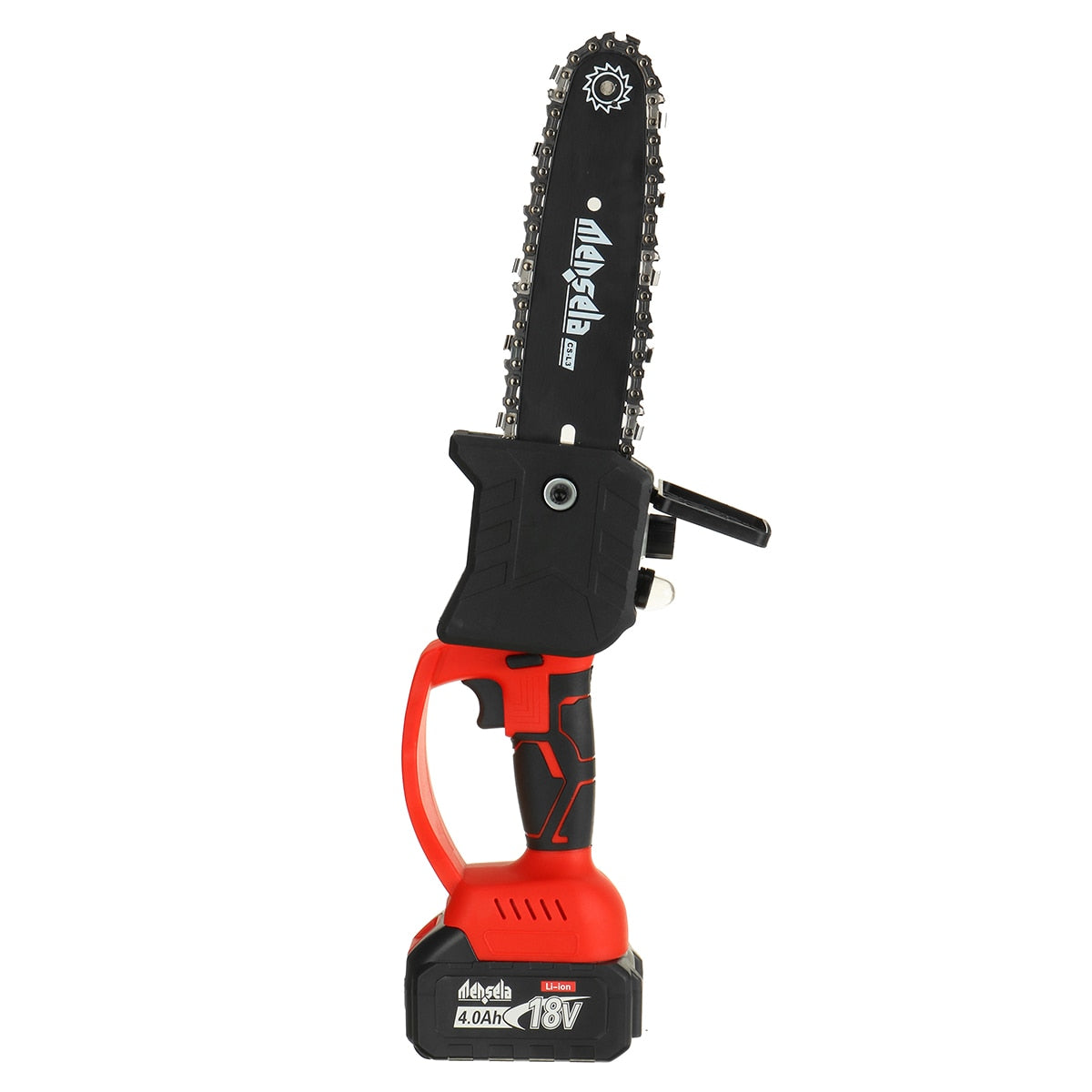 Mensela 8 Inch Brushless Cordless Chainsaw With 4.0AH Li-ion Battery