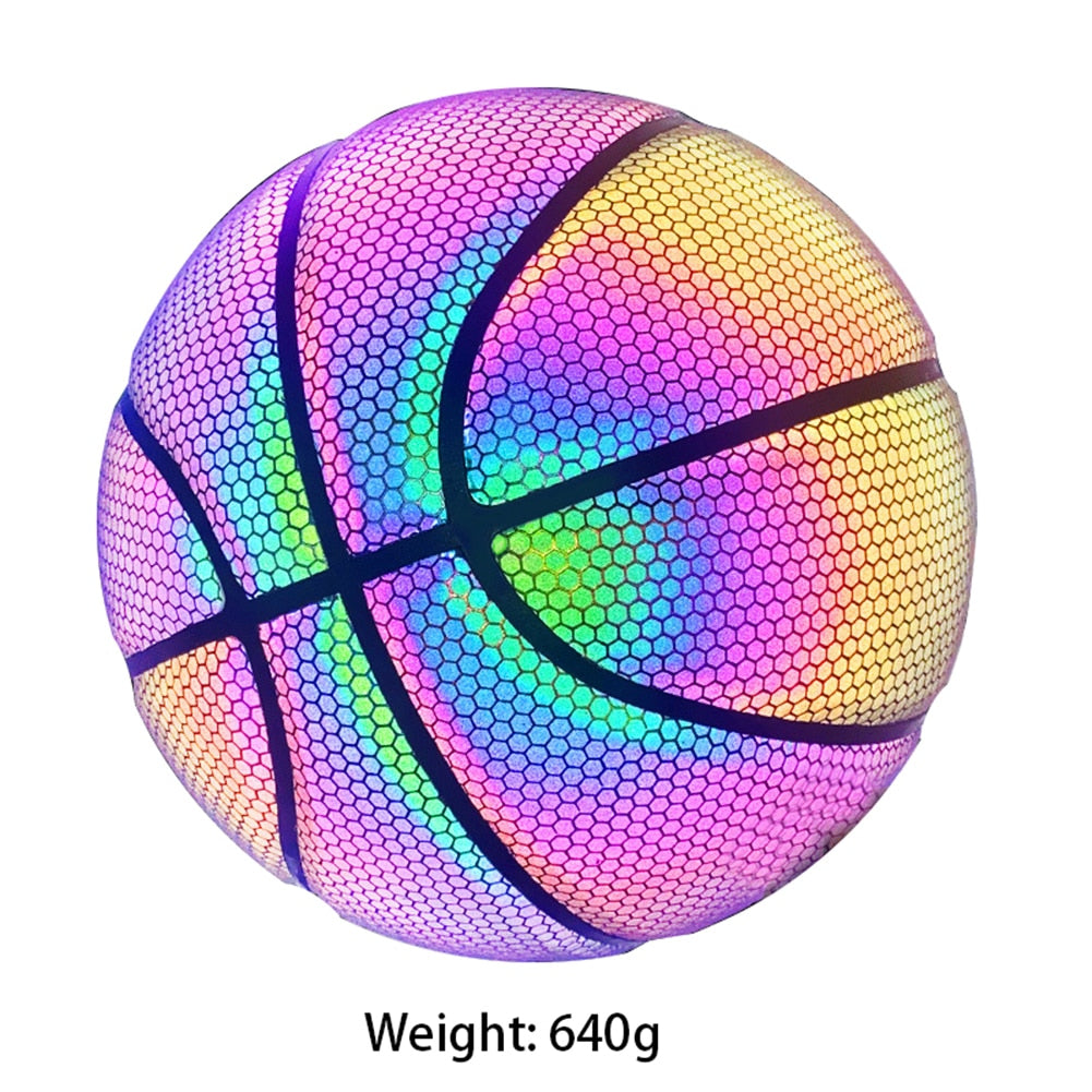 Luminous Glow Basketballs For Indoor Outdoor Night Game