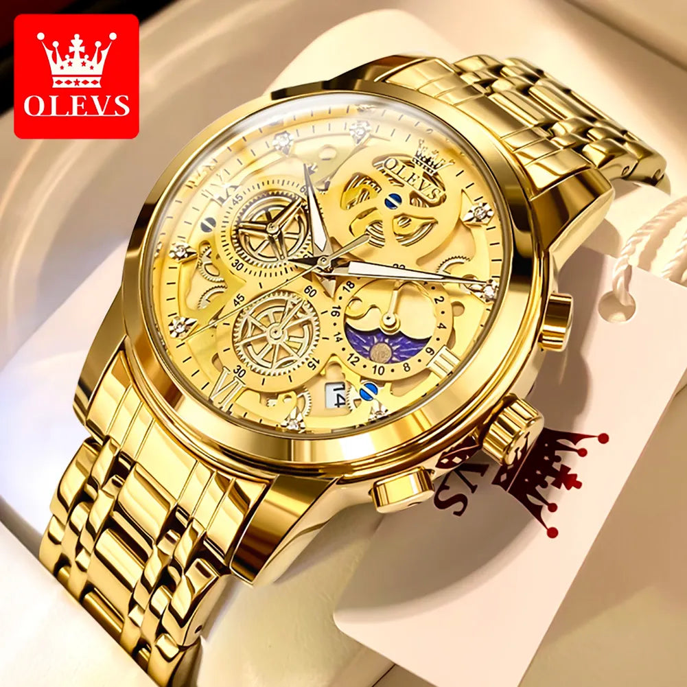 Men's Watches Top Brand Luxury Original Waterproof Quartz Watch