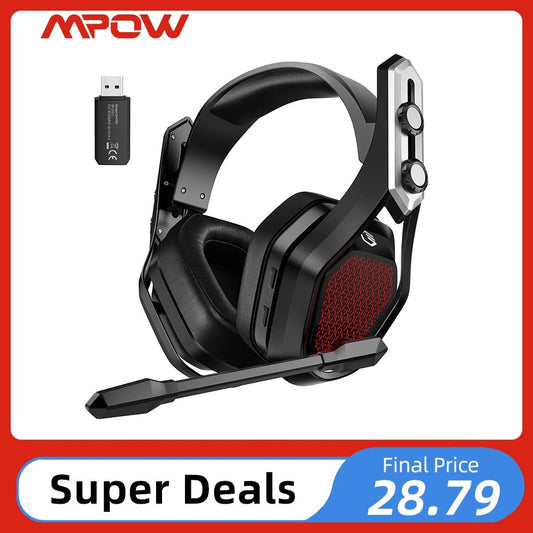 Iron Pro Wireless Gaming Headset with Noise Canceling Mic for (PS5 & PS4)