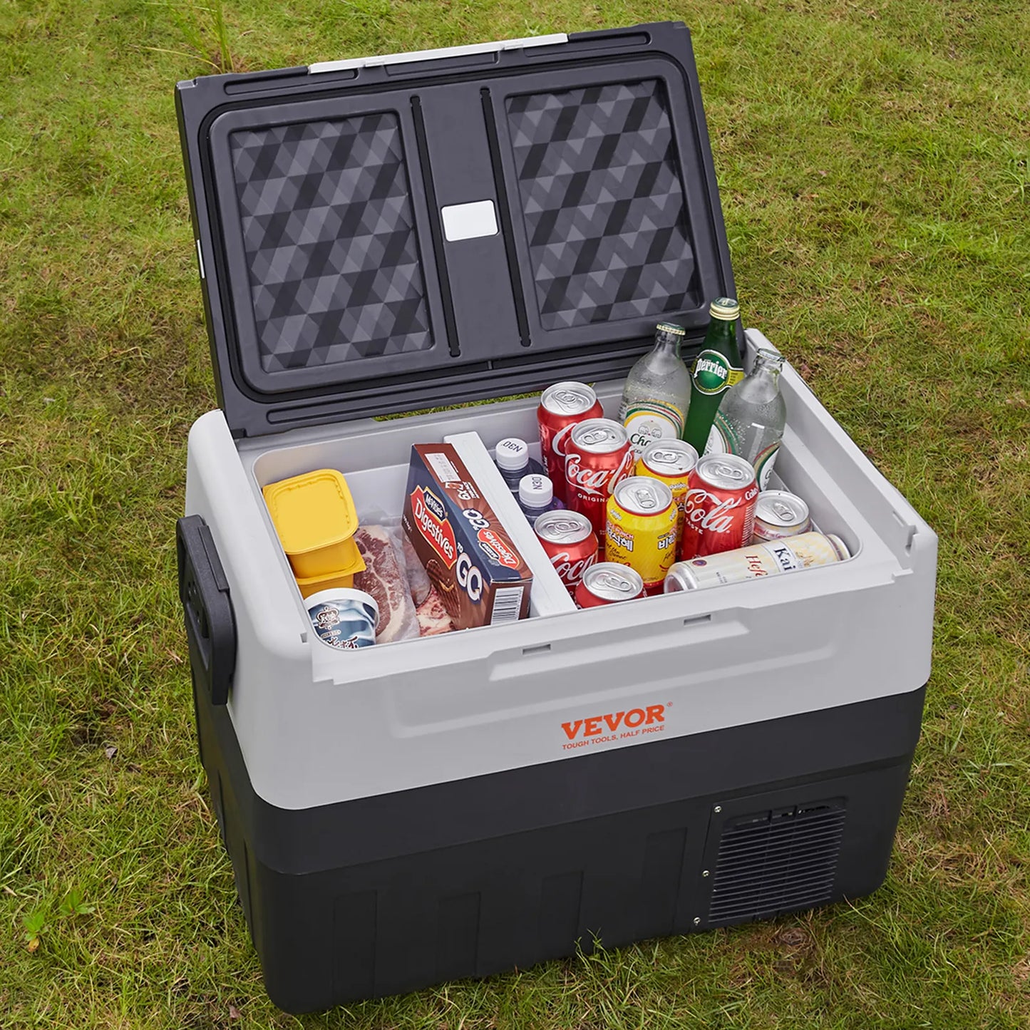 Mini Car Refrigerator / Freezer with Portable Compressor Cooler Ice Box