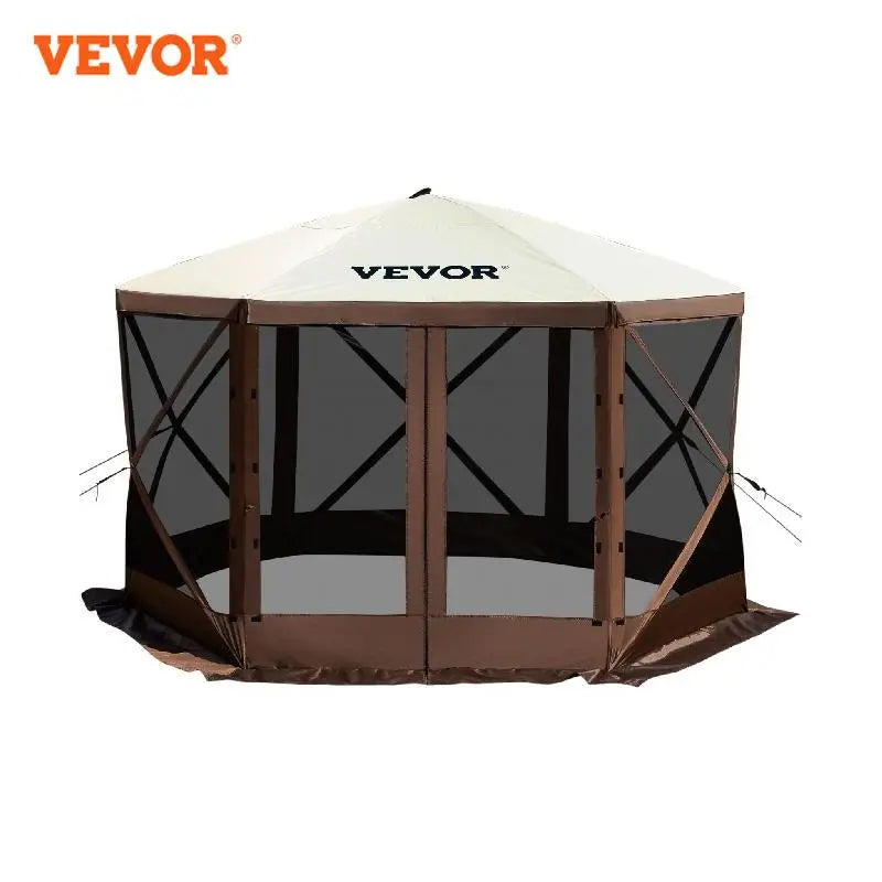 Pop-up Camping Gazebo Sun Shading Tent & Canopy Shelter