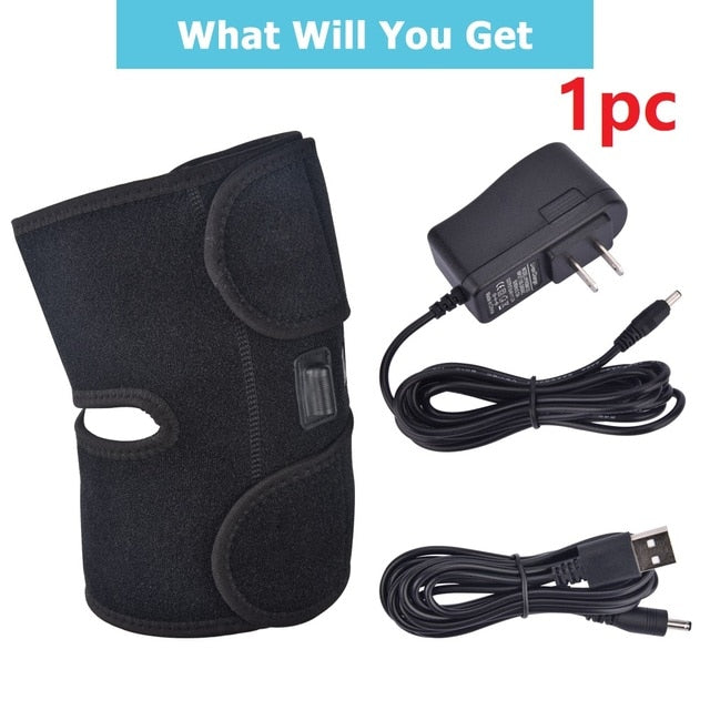 Electric Leg Heating Knee Pads Infrared Heated Therapy