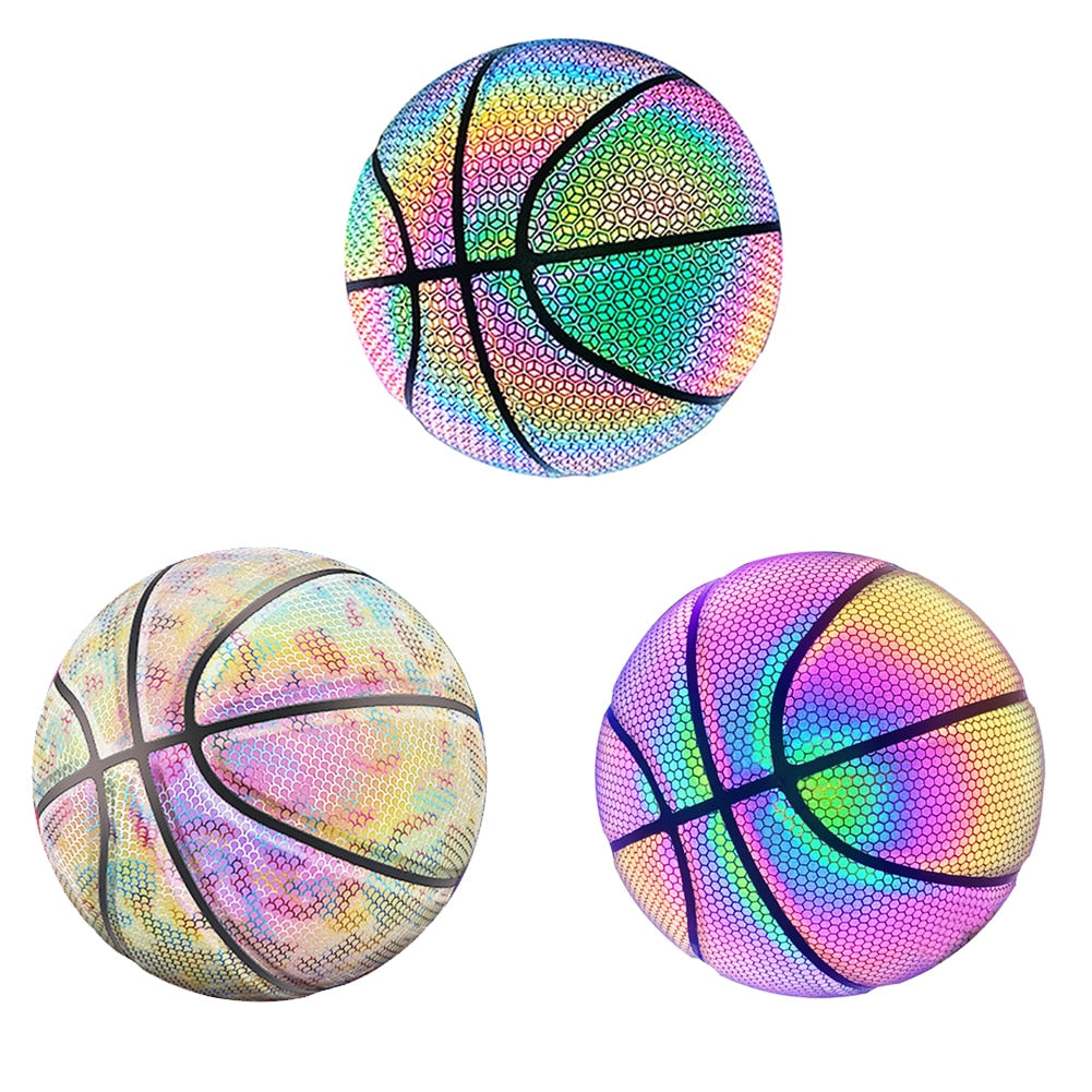 Luminous Glow Basketballs For Indoor Outdoor Night Game