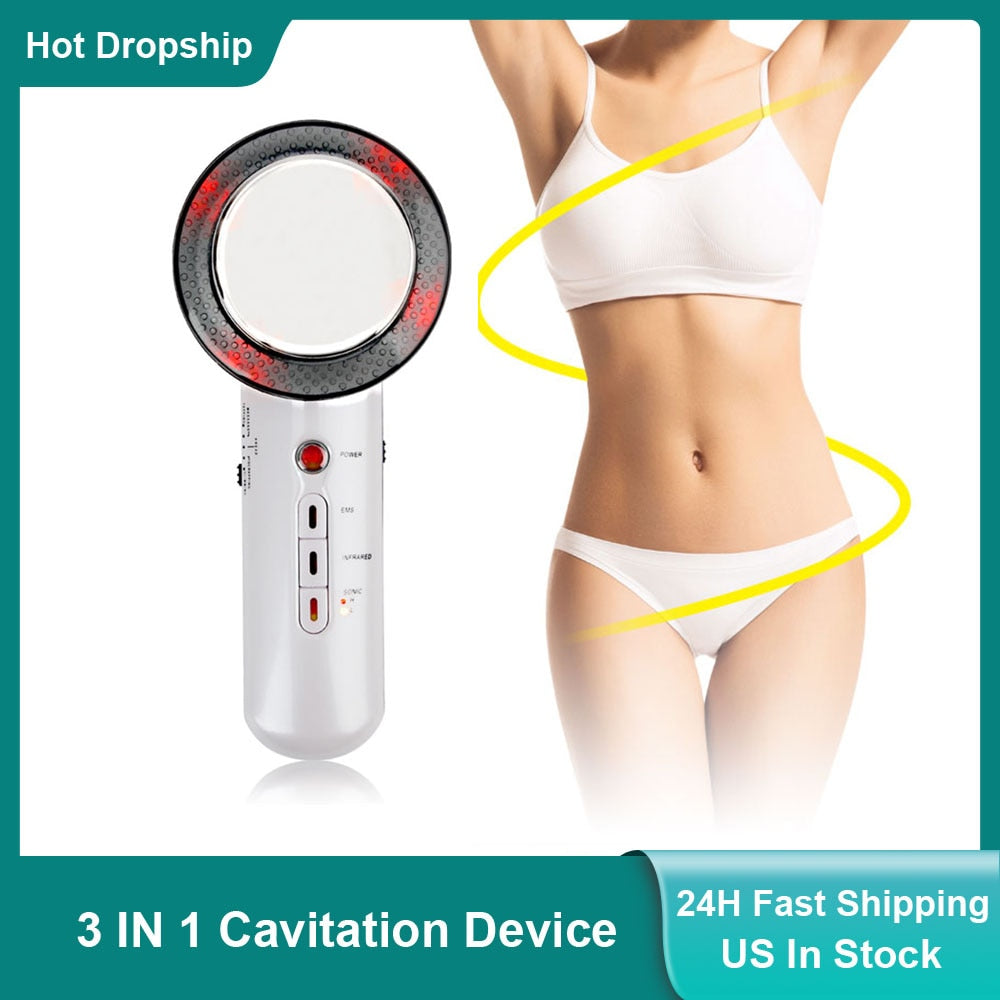 EMS Ultrasound Cavitation Slimming Fat Burner Massager